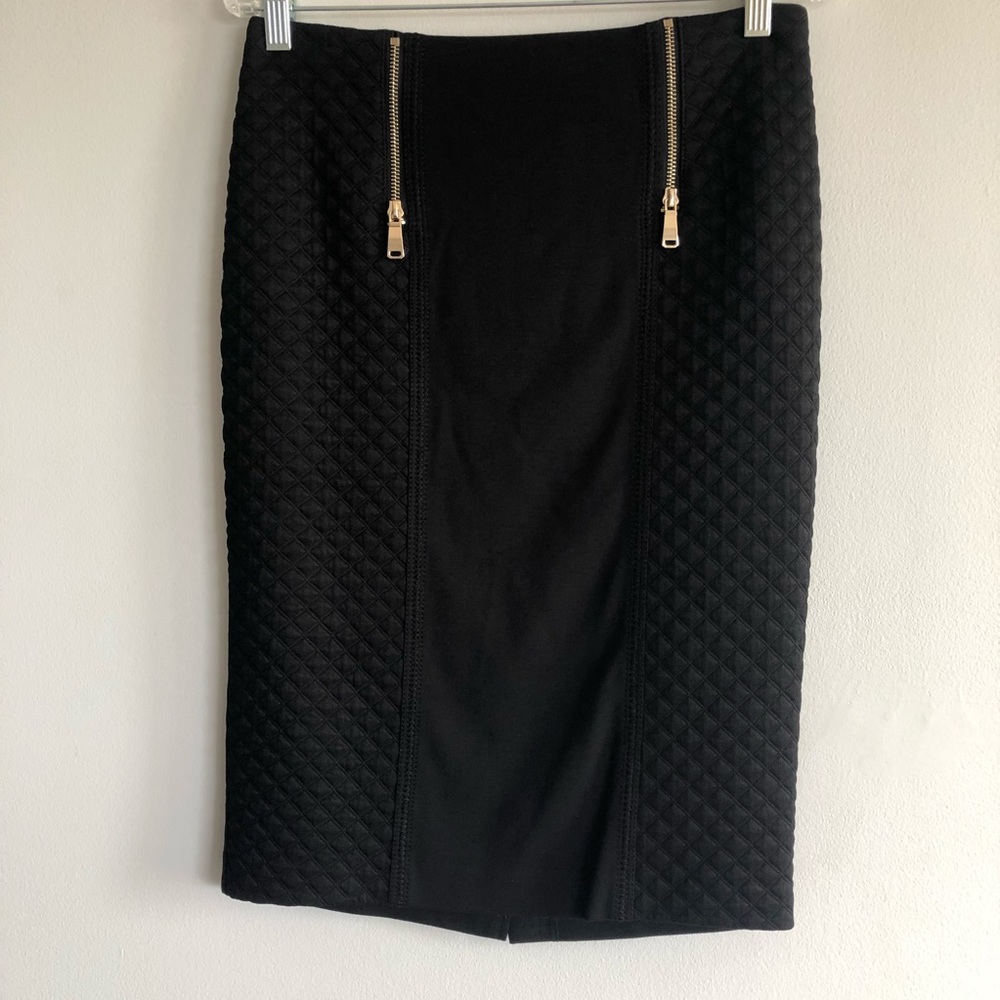 Vex Collection Black Pencil Skirt Size 36